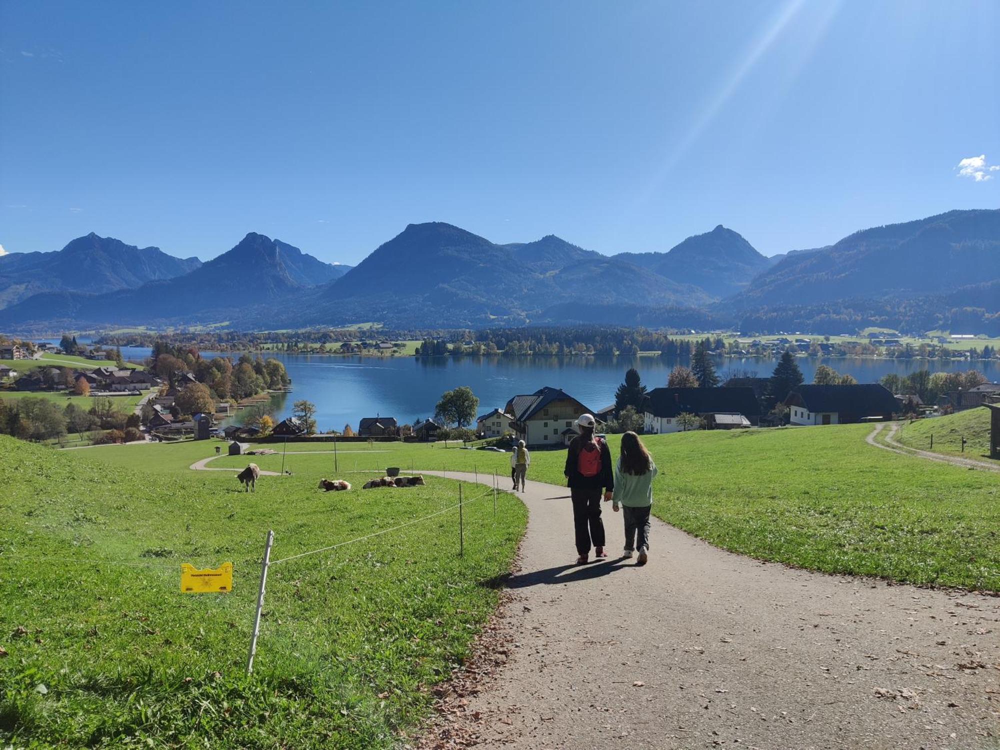 Pension Holzapfel Sankt Georgen im Attergau Exterior foto
